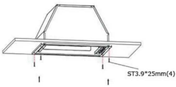 AIRLUX AHG560SS - Fitting under wall unit - 2