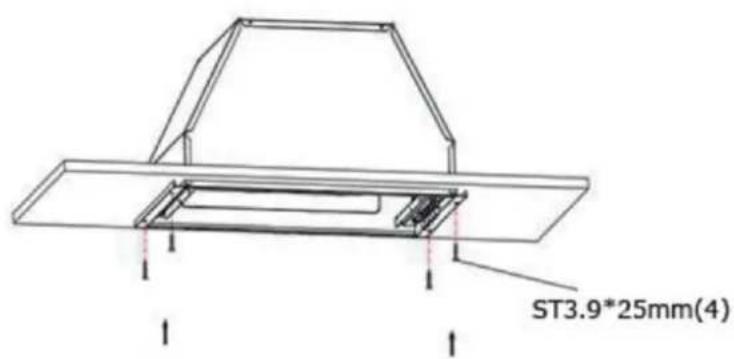 AIRLUX AHG560WH - Fitting under wall unit - 2