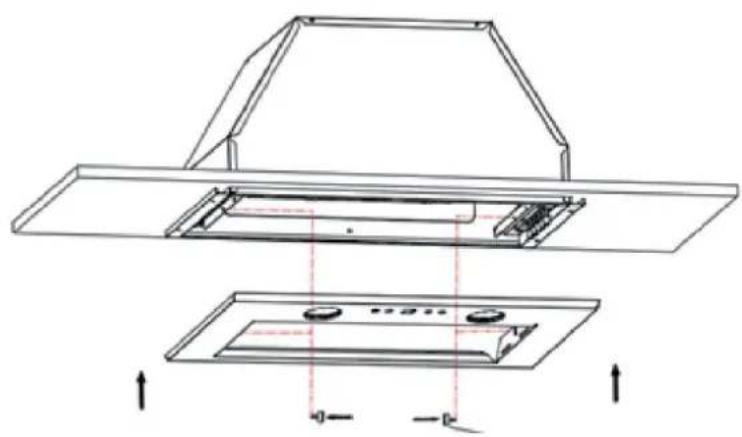AIRLUX AHG560WH - Fixation sous un MEUBLE - 3