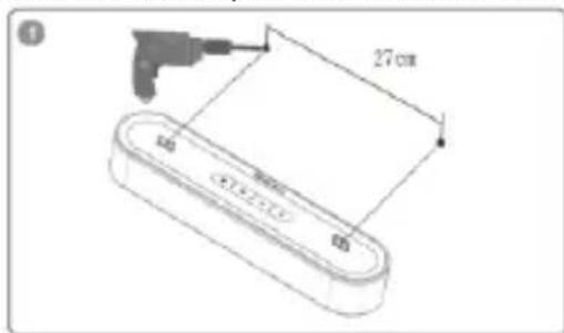 Majority Bowfell Halo Atmos - Instrucciones para montaje en pared - 1