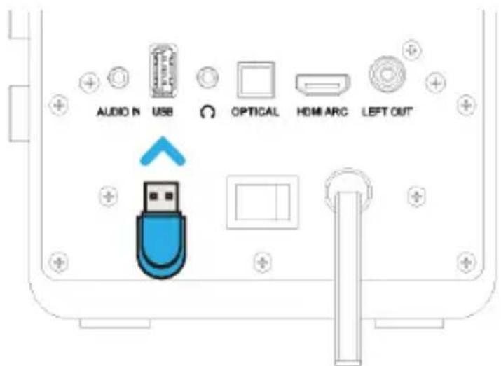 Majority D50X - USB-toistoportti - 1