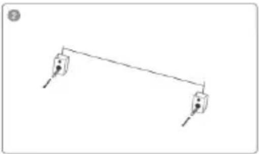 Majority Bowfell Axis Atmos - Mounting the Soundbar to the Wall - 2