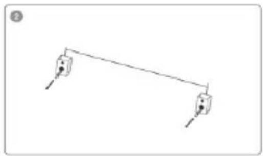 Majority Bowfell Axis Atmos - Instructions pour le montage mural - 2