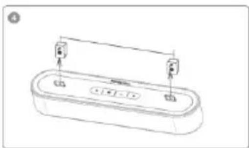 Majority Bowfell Axis Atmos - Wall-Mounting Instructions - 4