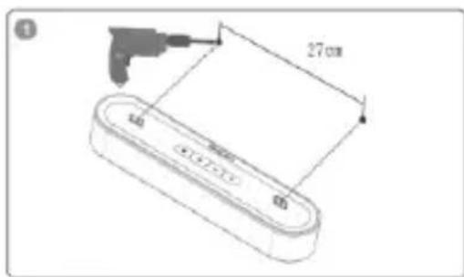 Majority Bowfell Axis Atmos - Wall-Mounting Instructions - 1