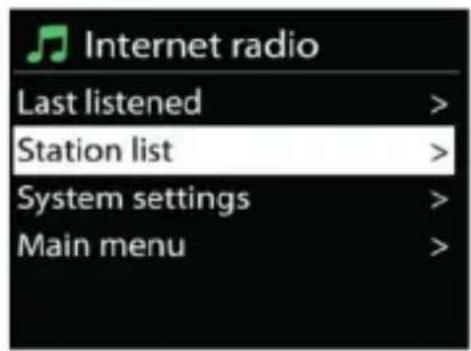 Majority Homerton Hi-Fi - Senderliste - 1