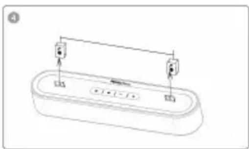 Majority Bowfell Halo Dolby - Wall-Mounting Instructions - 4