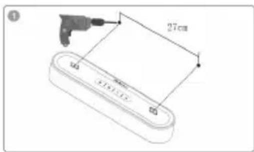 Majority Bowfell Halo Dolby - Wall-Mounting Instructions - 1