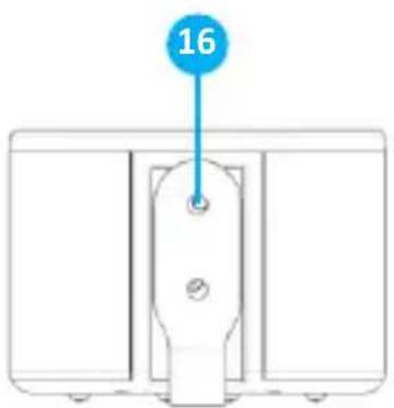 Majority Bowfell Halo Dolby - Vista anteriore e posteriore del subwoofer e dei satelliti - 3