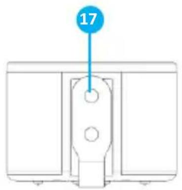Majority Bowfell Halo Dolby - Vistas frontal y trasera del subwoofer y los satélites - 4