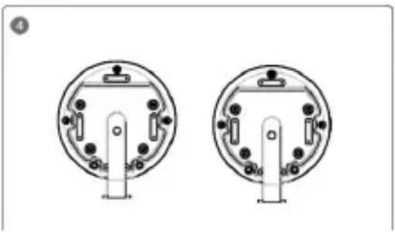 Majority Bowfell Halo Dolby - Wall mounting the satellites - 4