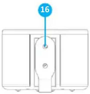 Majority Bowfell Halo Dolby - Vistas frontal y trasera del subwoofer y los satélites - 3