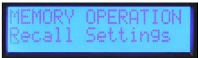 CREST AUDIO Pro-LITE 5.0 DSP - Recalling a Preset - 1