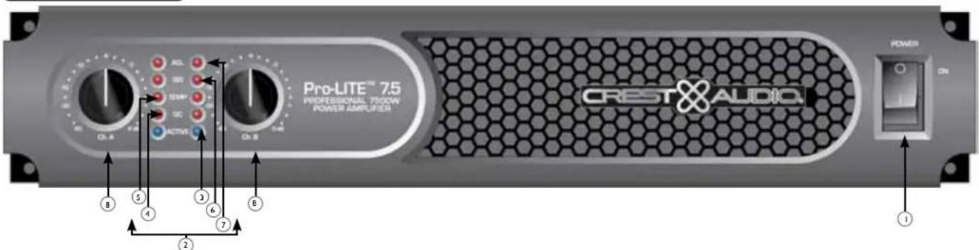 CREST AUDIO Pro-LITE 7.5 DSP - FJNTBAP - 1