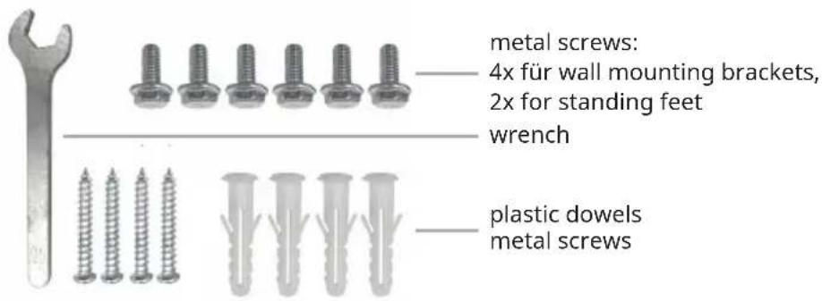 Klarstein MarmoHeat Smart - Wall-mounting instructions - 1