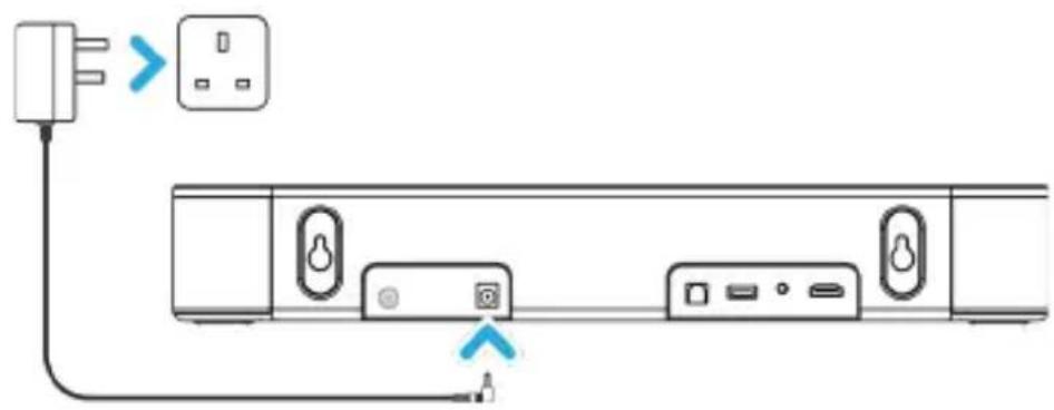 Majority Bowfell Axis Dolby - Anschluss an die Netzsteckdose - 1