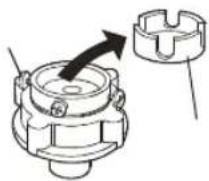 BOSCH WOE80AH0IN - Connect the Inlet Hose Connector to the Tap - 3