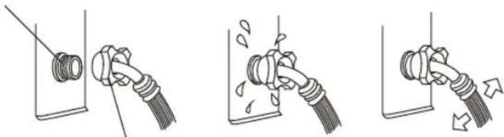 BOSCH WOE80AH0IN - Connect the Inlet Hose to the Washing Machine - 1