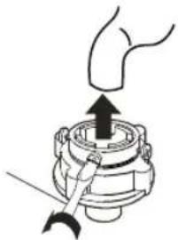 BOSCH WOE80AH0IN - Connect the Inlet Hose Connector to the Tap - 2