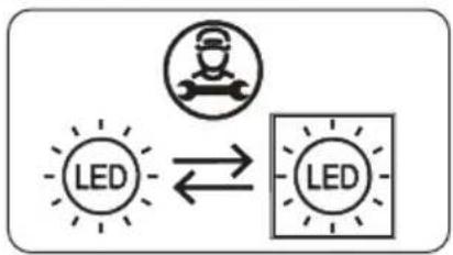 VESTFROST VIC 20177 S - Vervangen van ledverlichting - 1