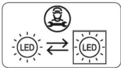VESTFROST VIC 20177 S - Cambio de las luces LED - 2