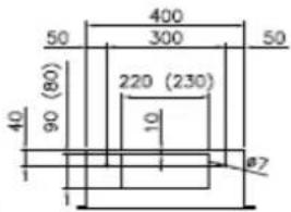 EICO Ceiling Stripe 120 W SM - CEILING STRIPE 75/45 SM - 3