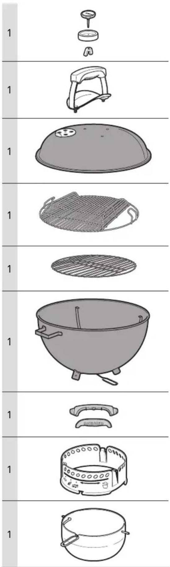 WEBER Crimson Original Kettle Premium - 2