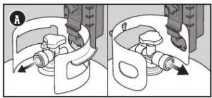 WEBER Spirit SX-315 - Instalación del tanque - 1