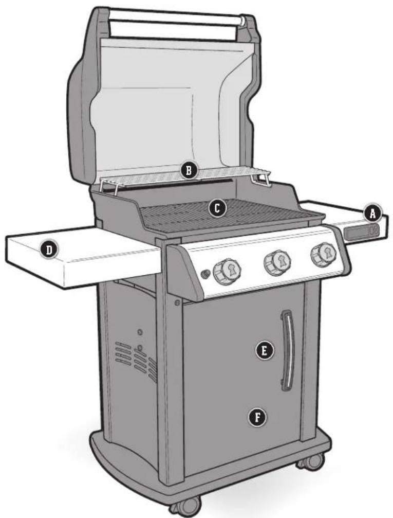 WEBER Spirit SX-315 - CARACTÉRISTIQUES SPIRIT - 1