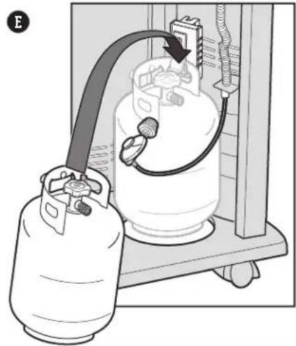 WEBER Spirit SX-315 - Install The Tank - 5
