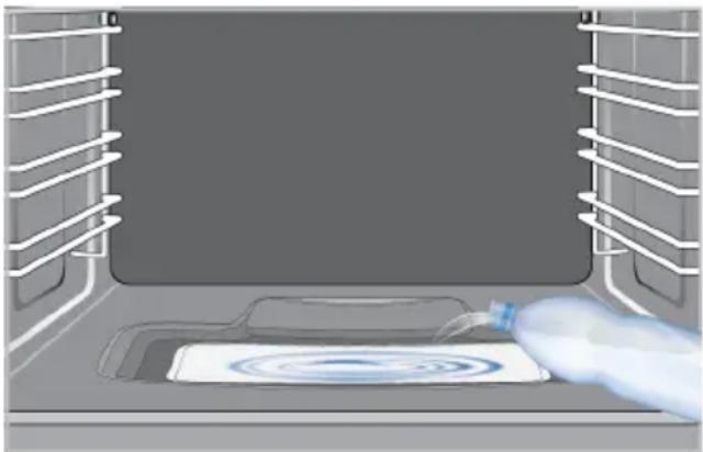 WHIRLPOOL W6V8LCSW - Nettoyage du bassin d'eau à la base du four - 1