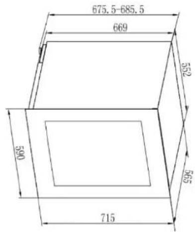 AVINTAGE AVI6075PLATINUM - AVI72PLATINUM (specific for built-under installation) - 4