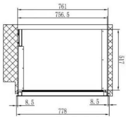 AVINTAGE AVI6075PLATINUM - AVI78PLATINUM (specific for built-under installation) - 4