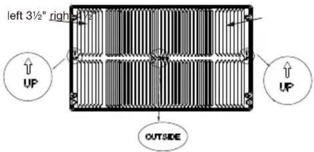 WHIRLPOOL WHAT102-2CW - Dual Intake Grille - 1
