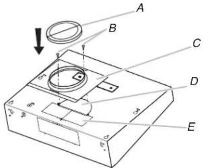 WHIRLPOOL WVU37UC0FB - Only for venting through the top/wall options: - 2