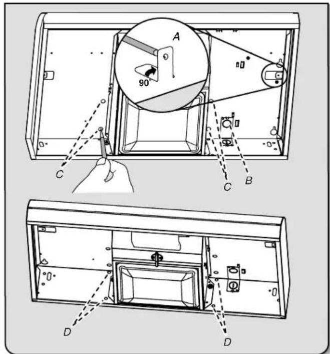 WHIRLPOOL UXT4236ADB - Mark Hole Locations - 2