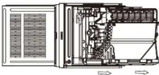 WHIRLPOOL WHAW-181IN - 3E. Quitar el chasis - 1