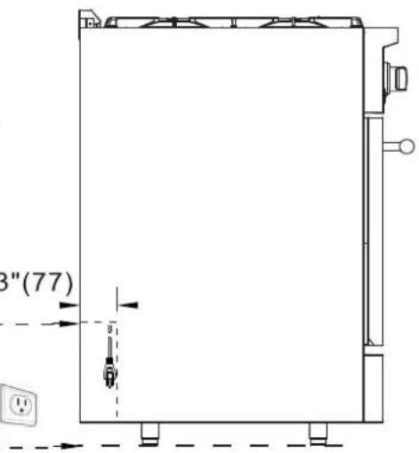 Forno FFSGS6356-48WHT - Exigences de l'alimentation électrique - 1