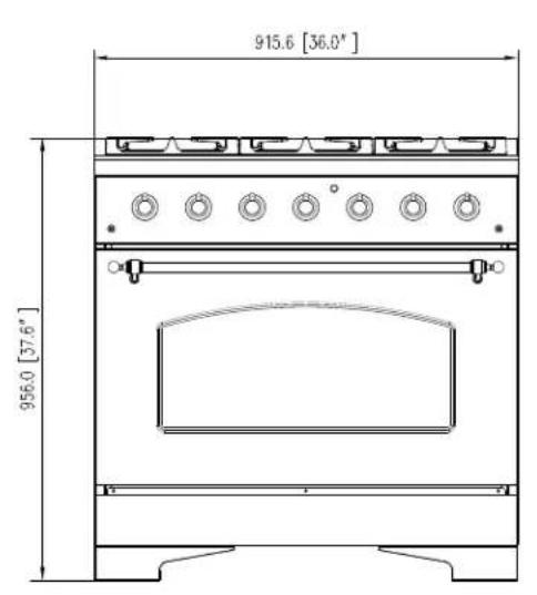 Forno FFSGS621948WHT - INSTRUCTIONS D'INSTALLATION - 1