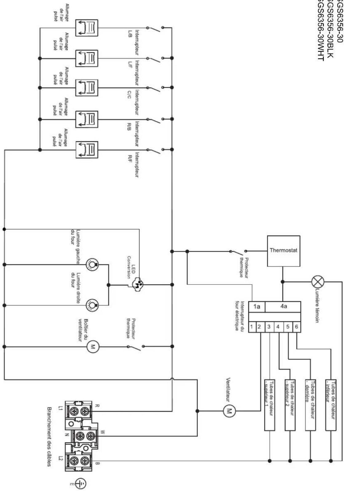 Forno FFSGS635648BLK - Diagrammes de câblage - 1