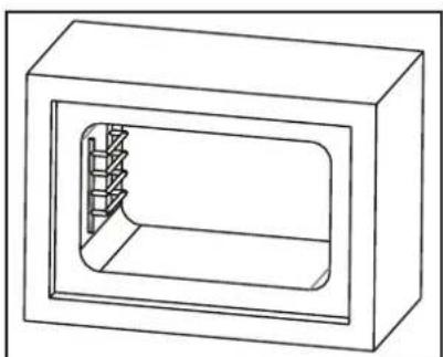 Forno FFSGS635648BLK - Installation des grilles du four - 1