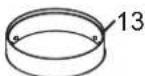 Forno FRHUC525530WHT - Outils et pièces - 4