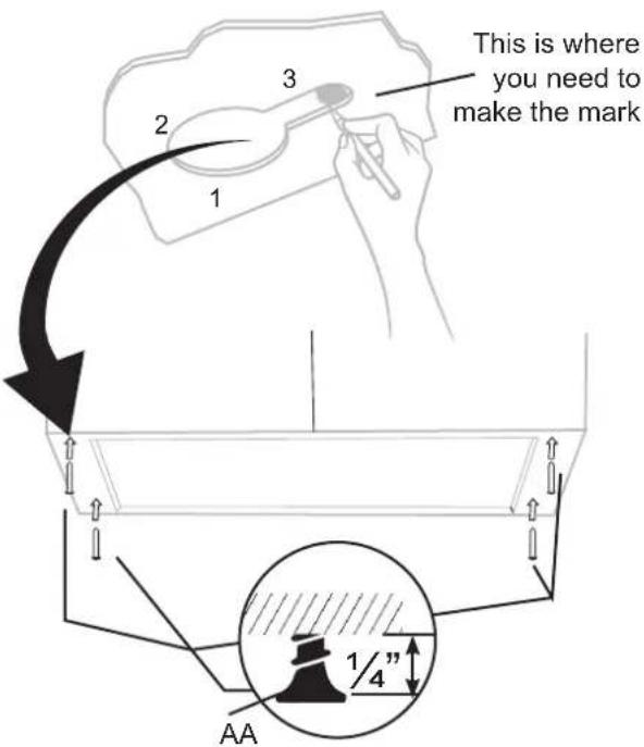 Forno FRHUC525530WHT - INSTALLING THE RANGE HOOD - 3