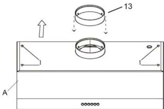 Forno FRHUC525530WHT - INSTALLING THE RANGE HOOD - 4