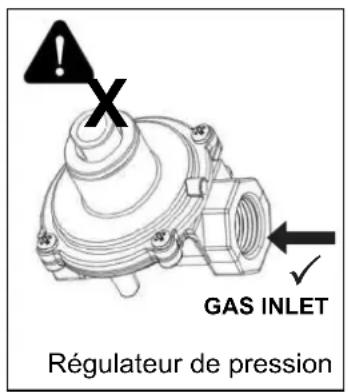 Forno FFSGS635636BLK - Régulateur de pression - 1