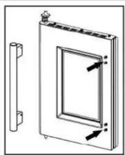 Forno FFSGS635636BLK - Installation de la poignée de porte - 1