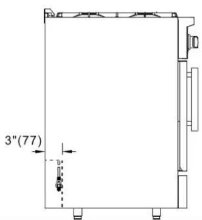Forno FFSGS635630BLK - Dimensions du produit et des armoires - 7