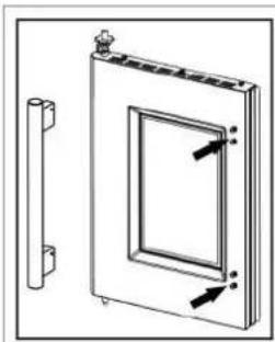 Forno FFSGS635630BLK - Installation de la poignée de porte - 1