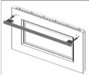 Forno FFSGS635630BLK - Installation de la poignée de porte - 4
