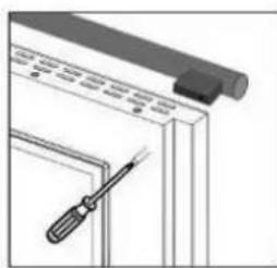 Forno FFSGS635630BLK - Installation de la poignée de porte - 6